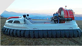 Rescue hovercraft XL